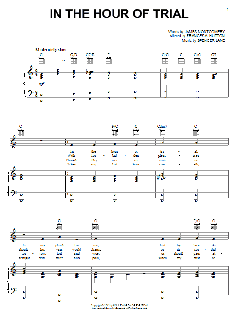 In The Hour Of Trial von Frances A. Hutton (Download) 