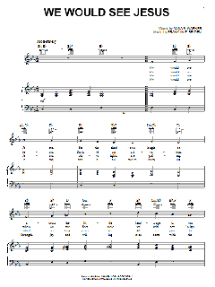 We Would See Jesus von Anna B. Warner (Download) 