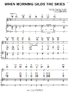 When Morning Gilds The Skies von Edward Caswall (Download) 