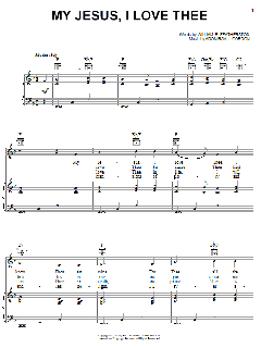 My Jesus, I Love Thee von William R. Featherstone (Download) 