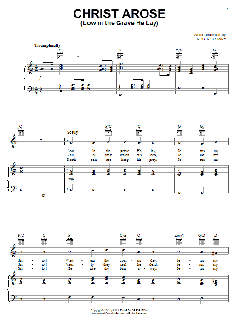 Christ Arose (Low In The Grave He Lay) von Robert Lowry (Download) 