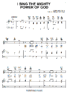 I Sing The Mighty Power Of God von Isaac Watts (Download) 