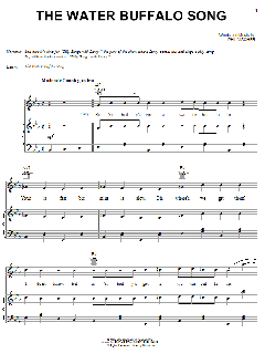 The Water Buffalo Song von VeggieTales (Download) 