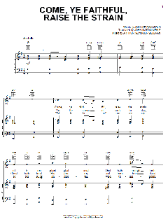 Come, Ye Faithful, Raise The Strain von Arthur Seymour Sullivan (Download) 