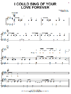 I Could Sing Of Your Love Forever von Martin Smith (Download) 