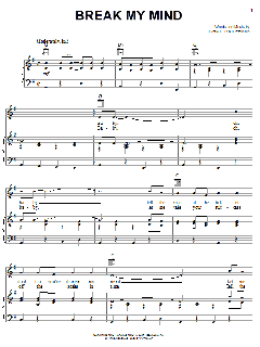 Break My Mind von John D. Loudermilk (Download) 