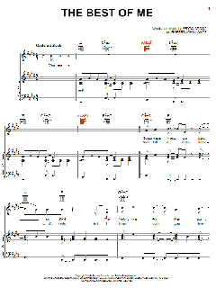 The Best Of Me von Bryan Adams (Download) 