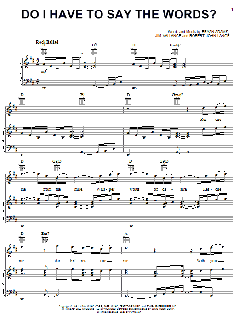 Do I Have To Say The Words? von Bryan Adams (Download) 