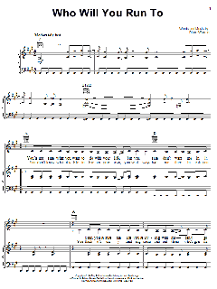 Who Will You Run To von Heart (Download) 