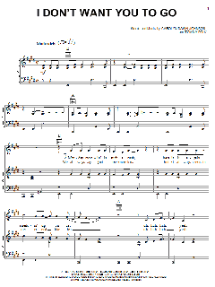 I Don't Want You To Go von Carolyn Dawn Johnson (Download) 