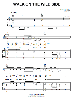 Walk On The Wild Side von Lou Reed (Download) 