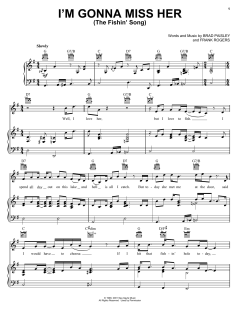 I'm Gonna Miss Her (The Fishin' Song) von Brad Paisley (Download) 