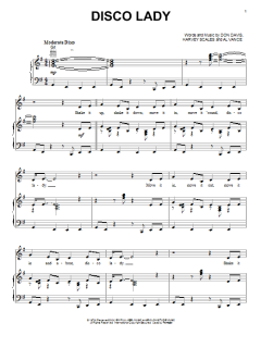 Disco Lady von Al Vance (Download) 