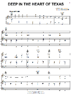 Deep In The Heart Of Texas von Don Swander (Download) 