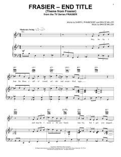 Theme From Frasier von Bruce Miller (Download) 