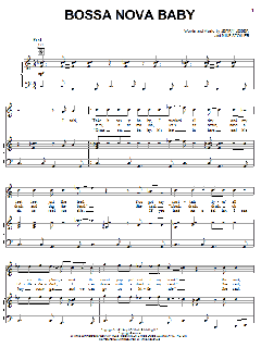 Bossa Nova Baby von Elvis Presley (Download) 