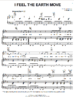 I Feel The Earth Move von Carole King (Download) 