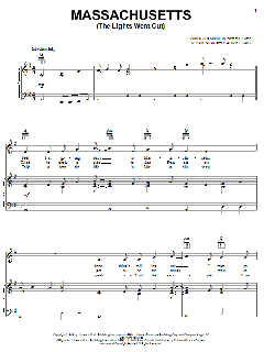 Massachusetts (The Lights Went Out) von Bee Gees (Download) 