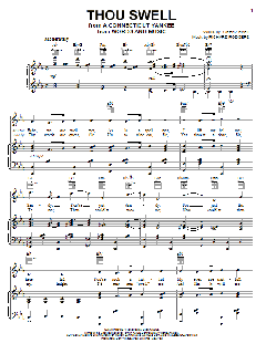 Thou Swell von Lorenz Hart (Download) 