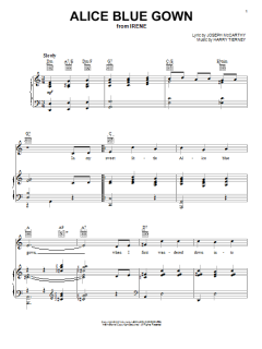 Alice Blue Gown von Edith Day (Download) 