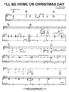 I'll Be Home On Christmas Day von Elvis Presley (Download) 