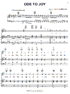 Ode To Joy von Ludwig van Beethoven (Download) 