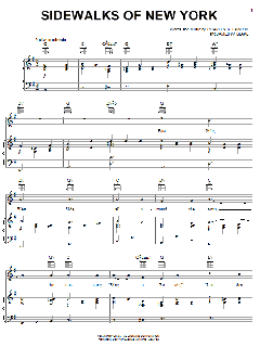 Sidewalks Of New York von Duke Ellington (Download) 