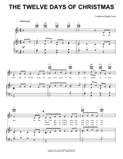 The Twelve Days Of Christmas von Traditional English Carol (Download) 
