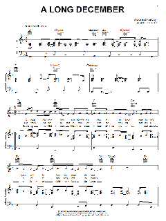 A Long December von Counting Crows (Download) 