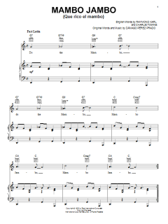 Mambo Jambo (Que Rico El Mambo) von Perez Prado (Download) 