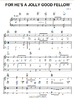 For He's A Jolly Good Fellow von Traditional (Download) 