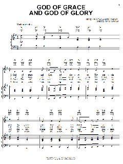 God Of Grace And God Of Glory von Harry Emerson Fosdick (Download) 