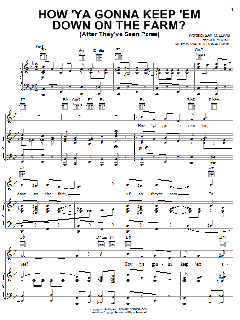 How 'Ya Gonna Keep 'em Down On The Farm? von Nora Bayes (Download) 