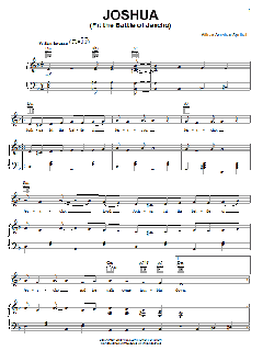 Joshua (Fit The Battle Of Jericho) von African-American Spiritual (Download) 