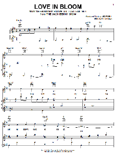 Love In Bloom von Leo Robin (Download) 