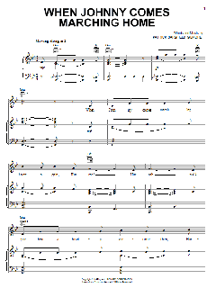 When Johnny Comes Marching Home von Patrick Sarsfield Gilmore (Download) 