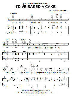 (If I Knew You Were Comin') I'd've Baked A Cake von Georgia Gibbs (Download) 