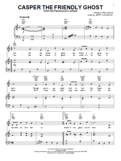 Casper The Friendly Ghost von Jerry Livingston (Download) 