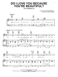 Do I Love You Because You're Beautiful? von Rodgers & Hammerstein (Download) 