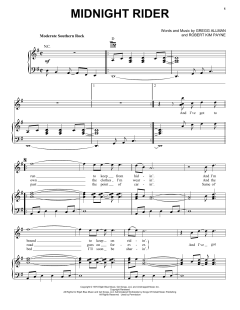 Midnight Rider von Allman Brothers Band (Download) 