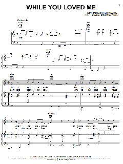 While You Loved Me von Rascal Flatts (Download) 