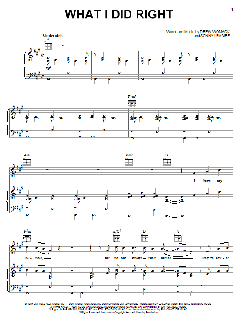 What I Did Right von Sonny Lemaire (Download) 