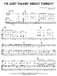 I'm Just Talkin' About Tonight von Toby Keith (Download) 