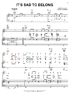 It's Sad To Belong von John Ford Coley (Download) 