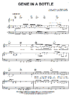 Genie In A Bottle von Christina Aguilera (Download) 