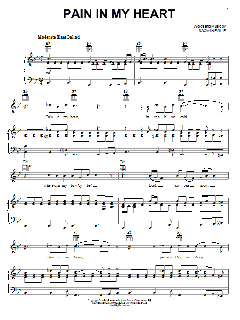 Pain In My Heart von Otis Redding (Download) 