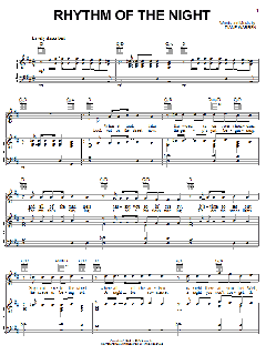 Rhythm Of The Night von Diane Warren (Download) 