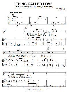 Thing Called Love (Are You Ready For This Thing Called Love) von Bonnie Raitt (Download) 