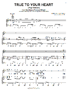 True To Your Heart von 98 Degrees (Download) 