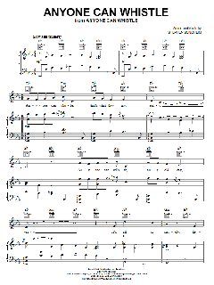 Anyone Can Whistle von Stephen Sondheim (Download) 